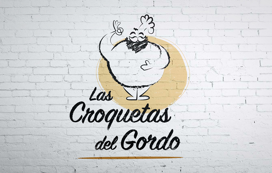 Diseño Logotipo empresa Croquetas Gabriela de la Serna