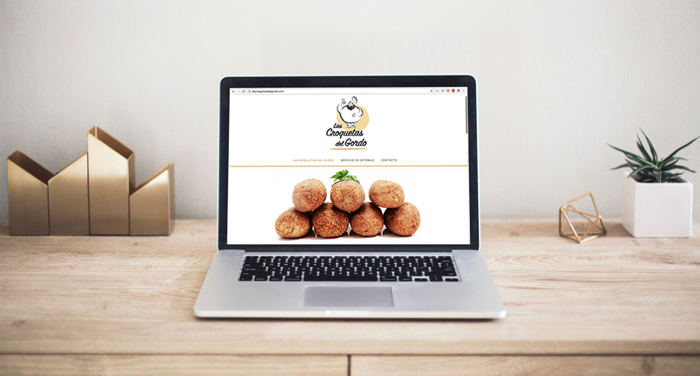 diseño web croquetas Gabriela de la Serna